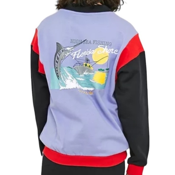 ADIDAS From The Archives High Sea Fishing Florida
Shore Sweatshirt - Picture 3 of 7